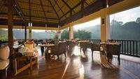 Hanging Gardens of Bali Three Elements Restaurant Day